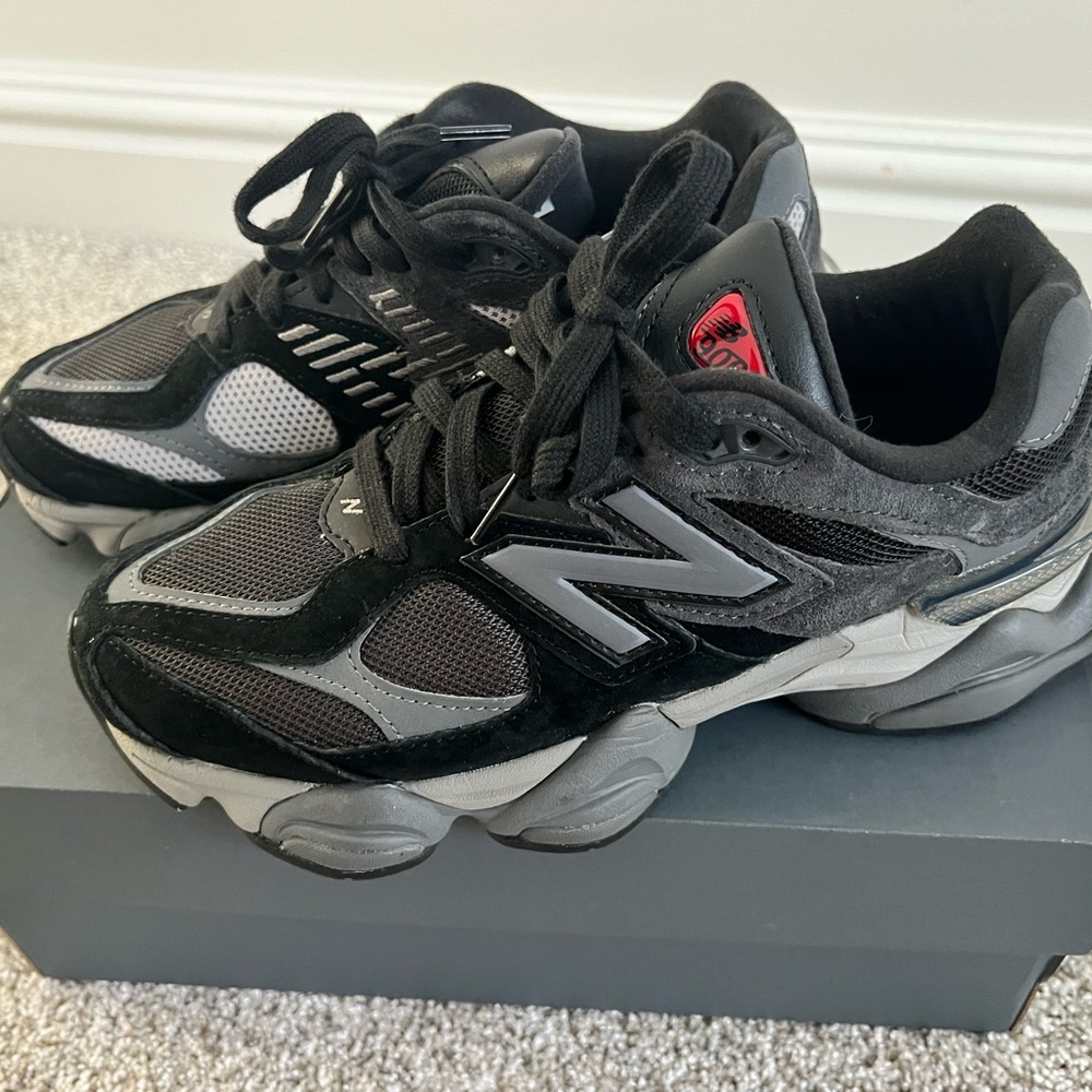 New Balance Black and Gray Athletic Shoes